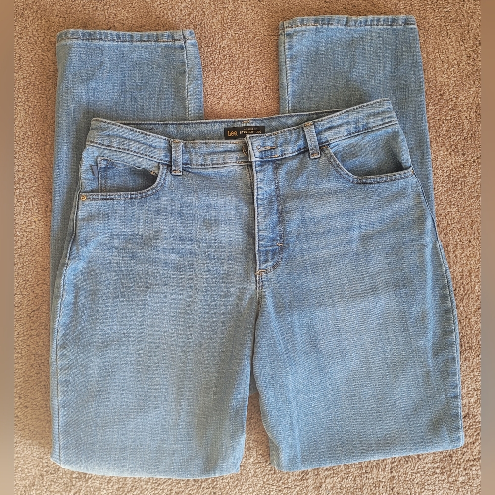 Lee Women's High Rise Jeans - Light Blue